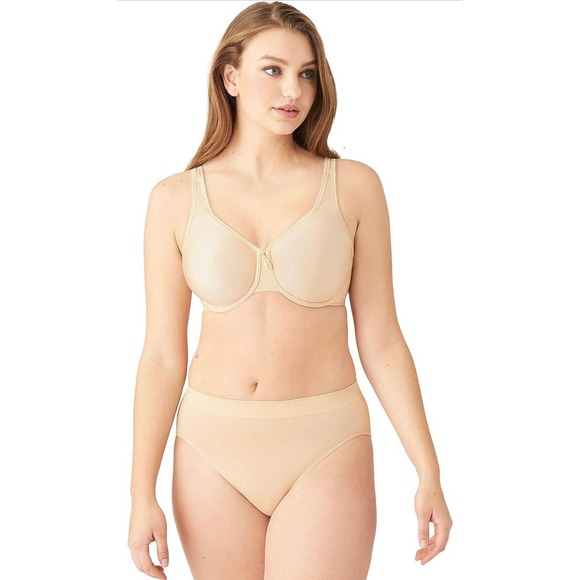 Wacoal Women's Plus Size Full Figure Basic Beauty Underwire Bra SZ 34DDD - Picture 4 of 4